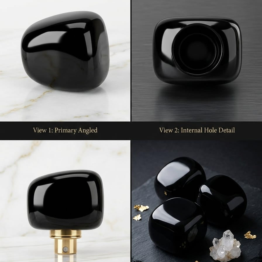 Black Stone Cap